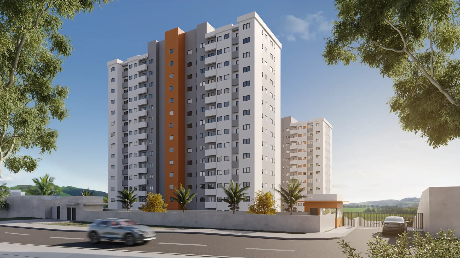 Fachada do Residencial Verona 2